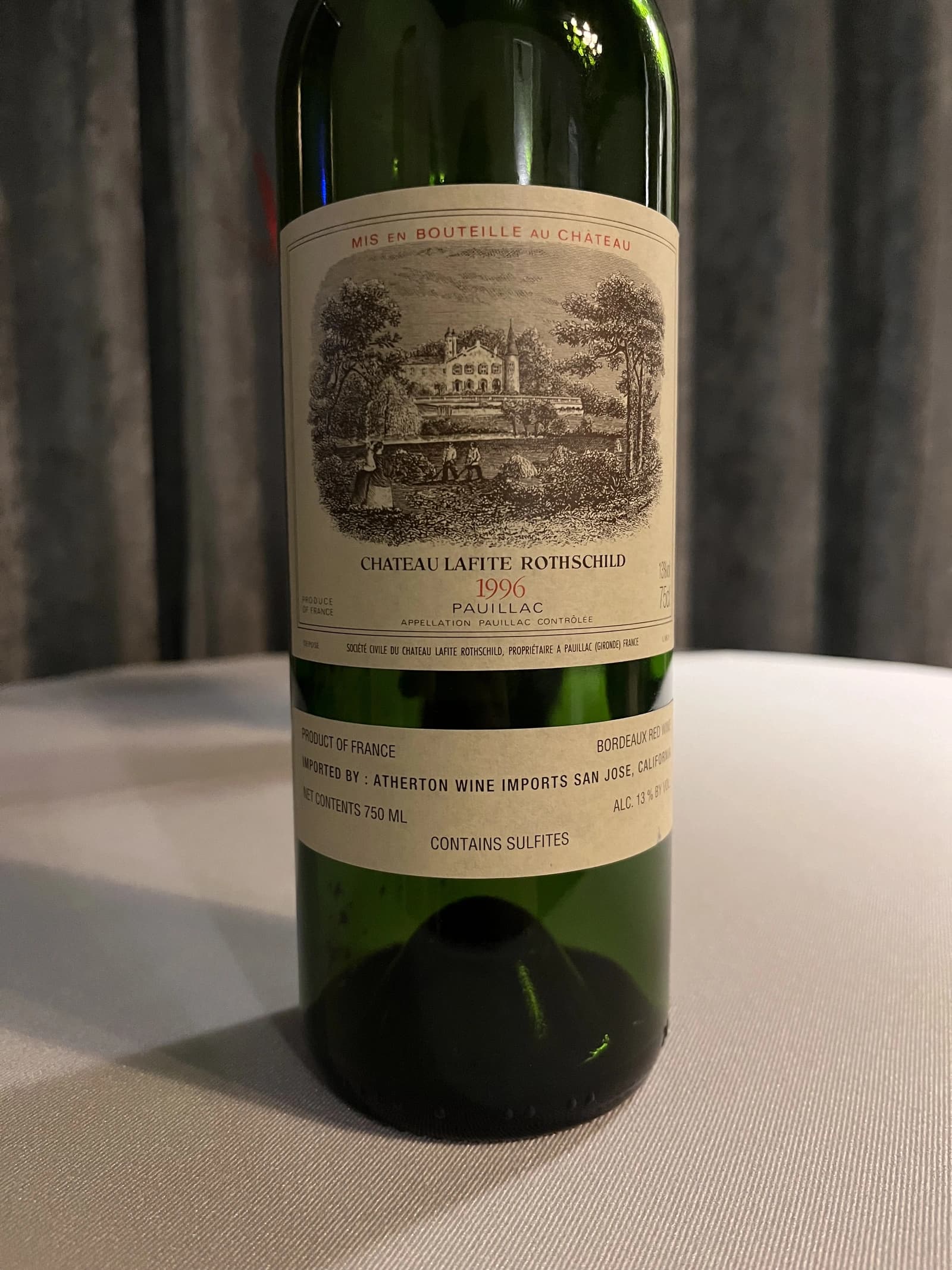 Château Lafite Rothschild Rouge 1996