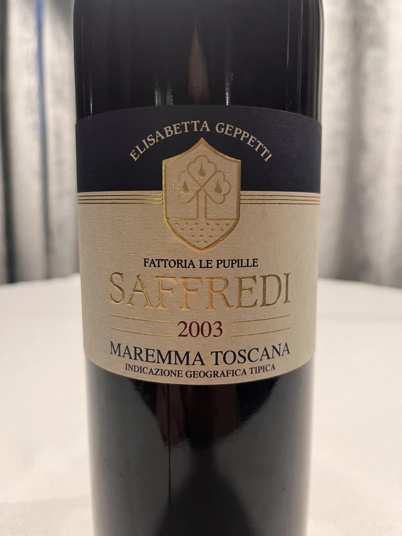 Fattoria le Pupille Saffredi 2003