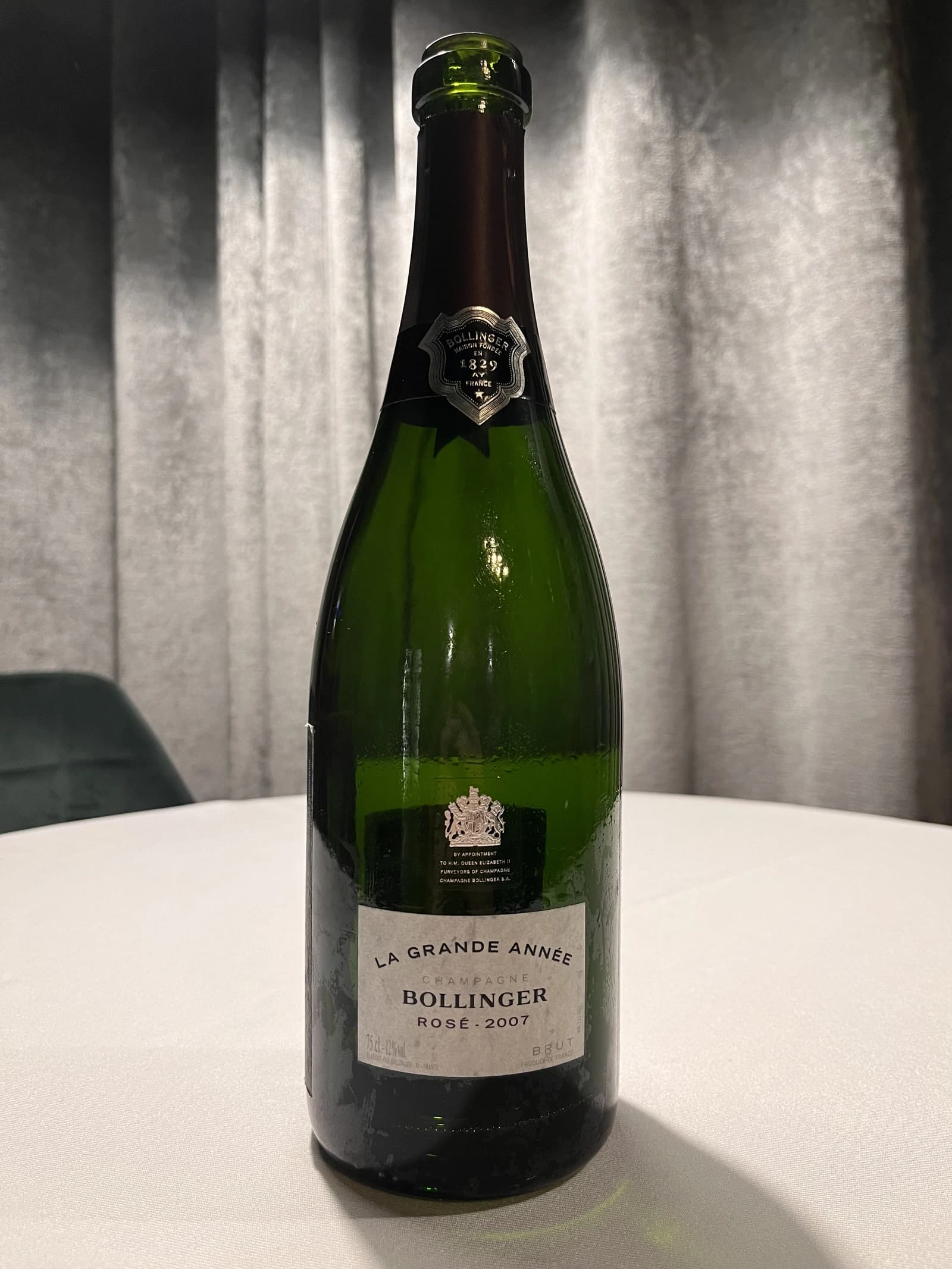 Bollinger La Grande Année Rosé 2007