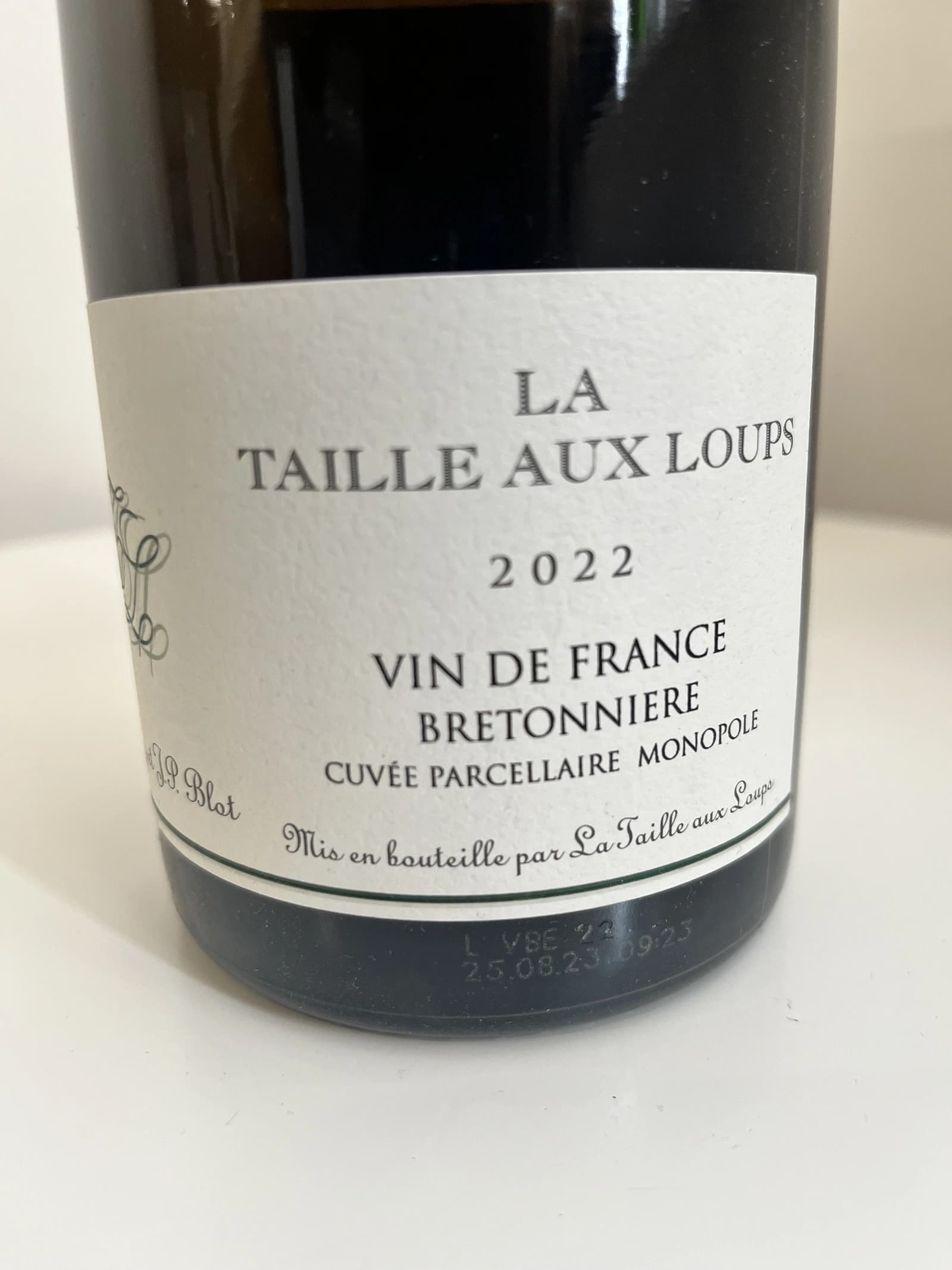 Domaine de la Taille Aux Loups Bretonniere Cuvée Parcellaire Monopole 2022